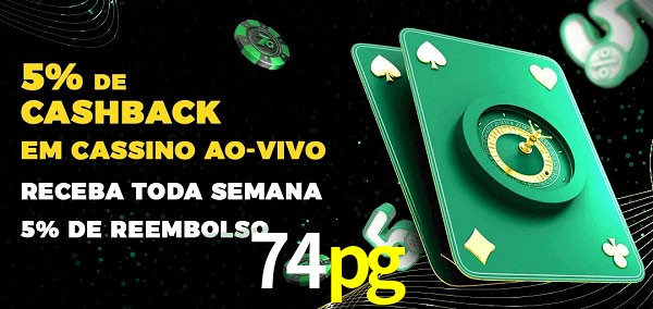 Promoções do cassino ao Vivo 74pg